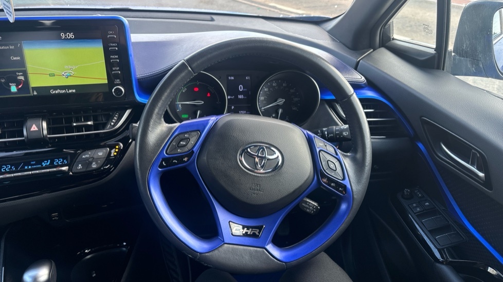 Toyota C-Hr 2.0 Vvt-h Dynamic Cvt Euro 6 Ss Blue #6