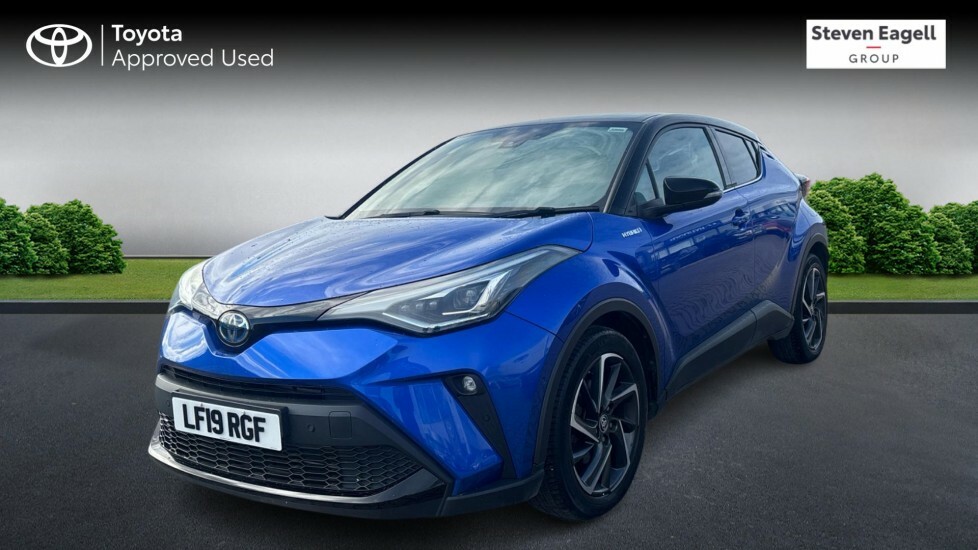 Toyota C-Hr 2.0 Vvt-h Dynamic Cvt Euro 6 Ss Blue #3