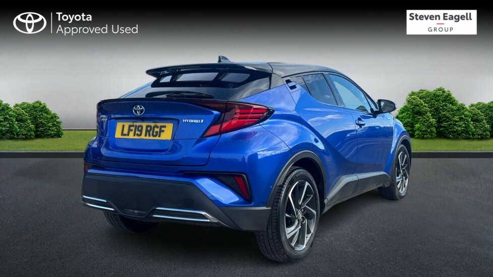 Toyota C-Hr 2.0 Vvt-h Dynamic Cvt Euro 6 Ss Blue #2