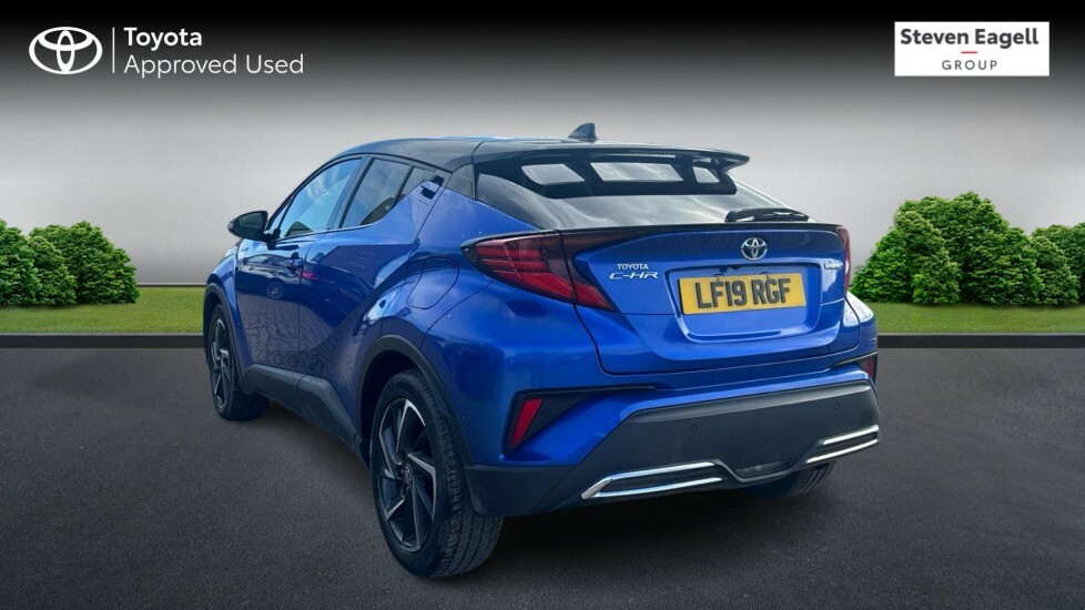 Toyota C-Hr 2.0 Vvt-h Dynamic Cvt Euro 6 Ss Blue #4