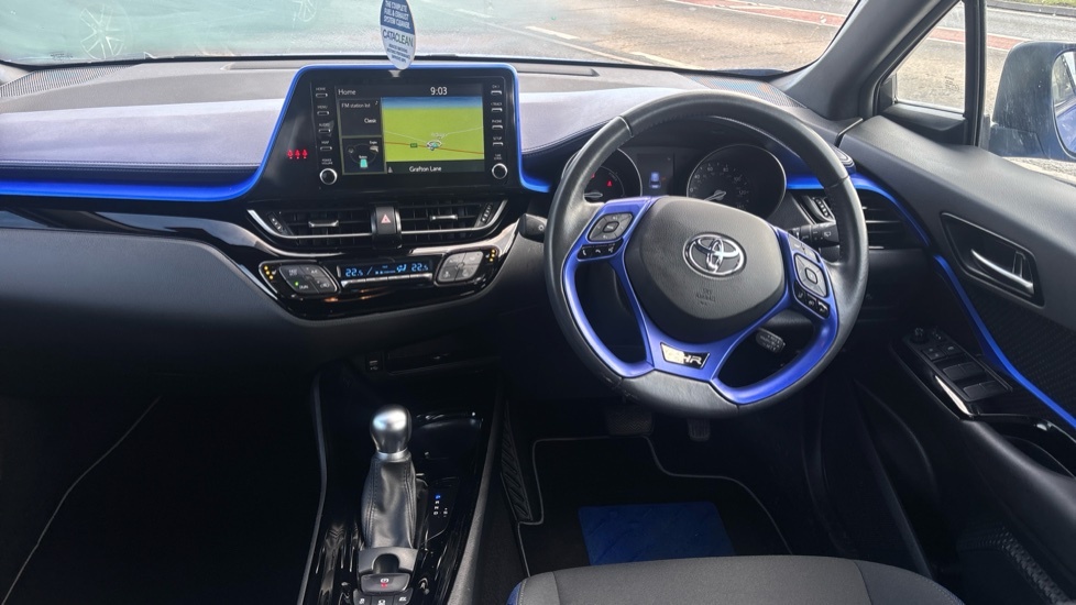 Toyota C-Hr 2.0 Vvt-h Dynamic Cvt Euro 6 Ss Blue #5