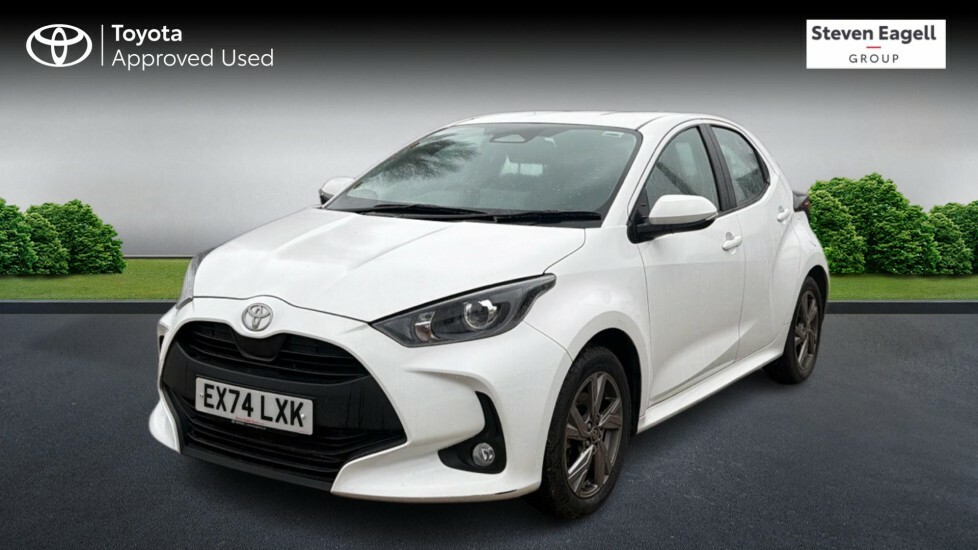 Toyota Yaris 1.5 Vvt-h Icon E-cvt Euro 6 Ss EX74LXK White #3