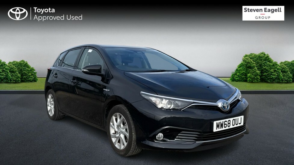 Toyota Auris 1.8 Vvt-h Icon Tech Cvt Euro 6 Ss Black