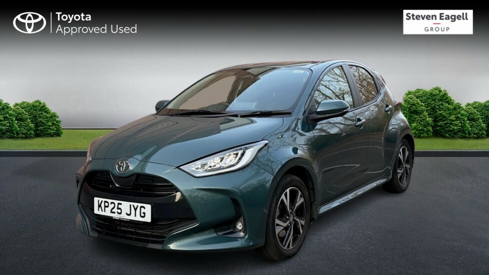 Toyota Yaris 1.5 Vvt-h Design Hatchback Hybrid E-cvt KP25JYG Green #3