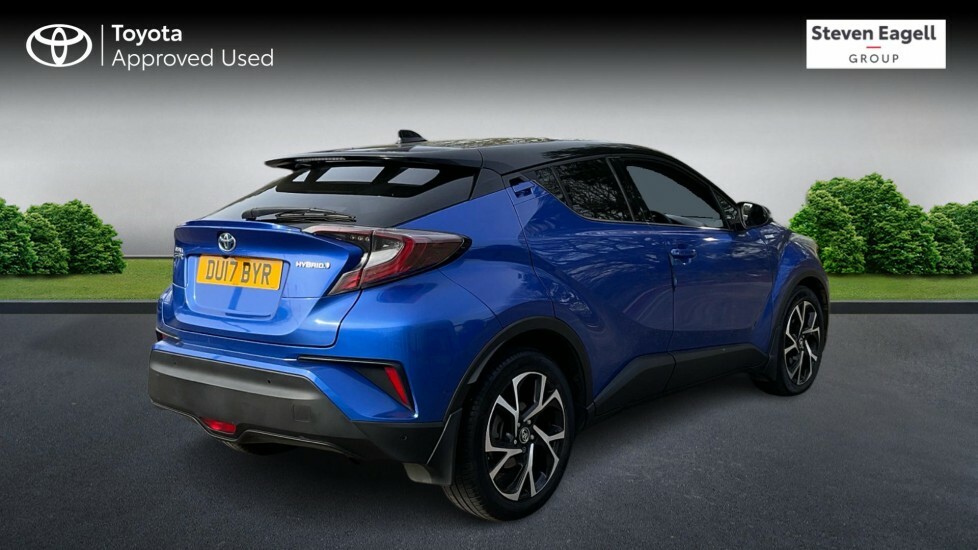 Toyota C-Hr 1.8 Vvt-h Dynamic Cvt Euro 6 Ss DU17BYR Blue #2
