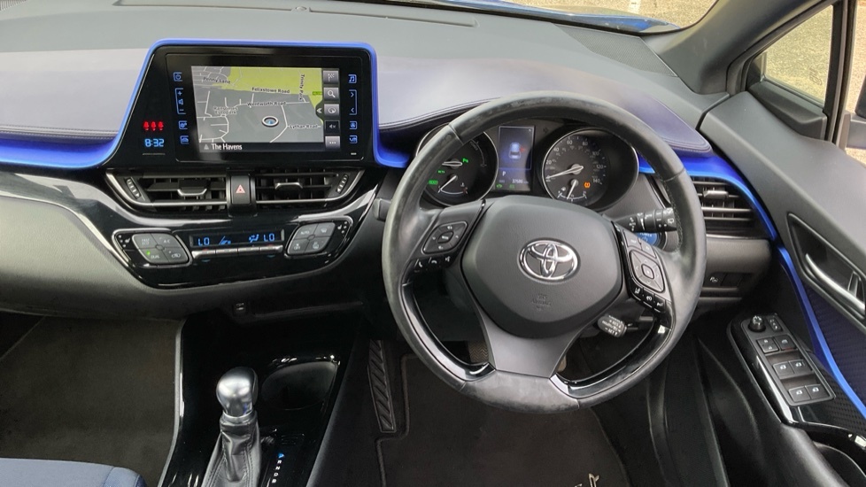 Toyota C-Hr 1.8 Vvt-h Dynamic Cvt Euro 6 Ss DU17BYR Blue #6