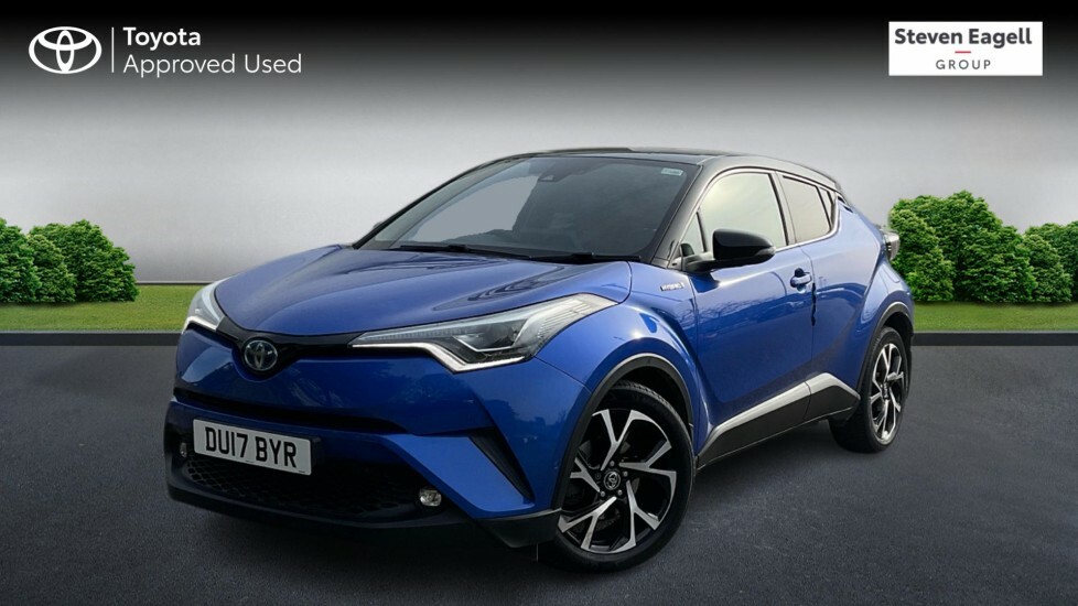 Toyota C-Hr 1.8 Vvt-h Dynamic Cvt Euro 6 Ss DU17BYR Blue #3