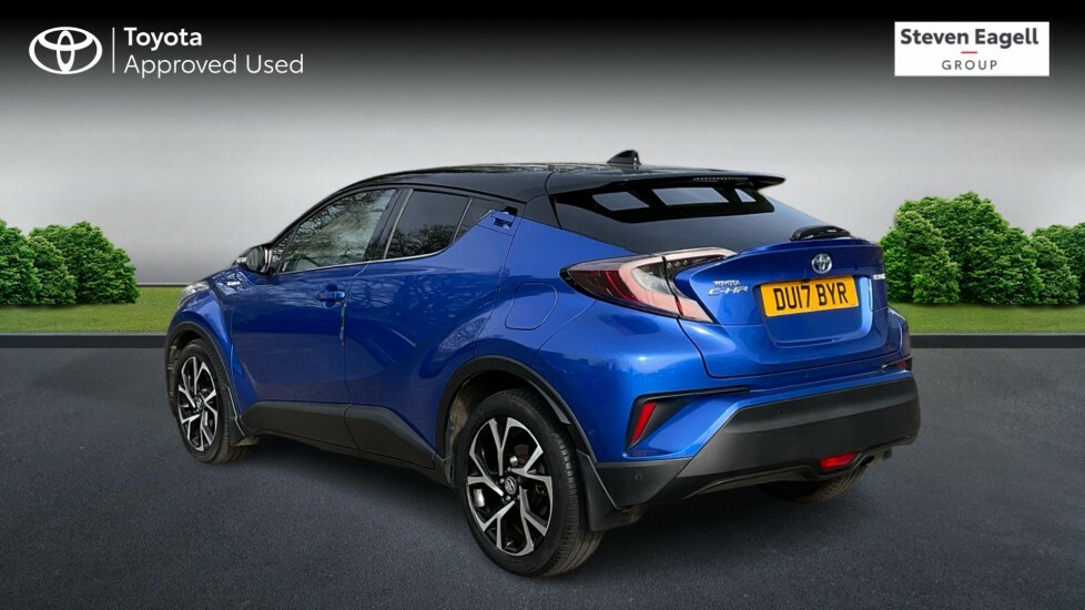 Toyota C-Hr 1.8 Vvt-h Dynamic Cvt Euro 6 Ss DU17BYR Blue #4
