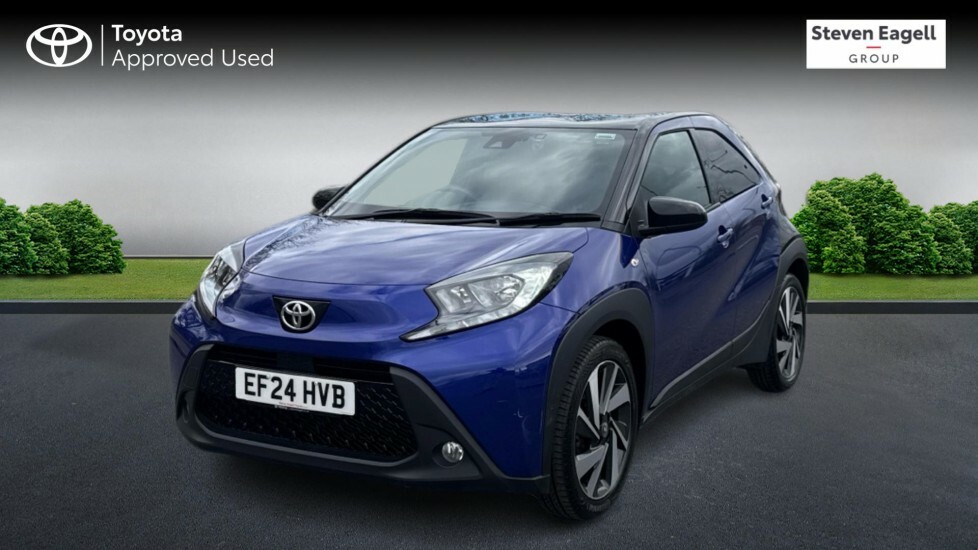 Toyota Aygo X 1.0 Vvt-i Edge Hatchback Euro 6 EF24HVB Blue #3