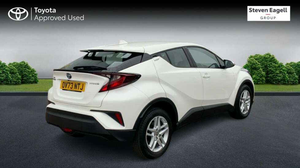 Toyota C-Hr 1.8 Vvt-h Icon Cvt Euro 6 Ss OV73NTJ White #2