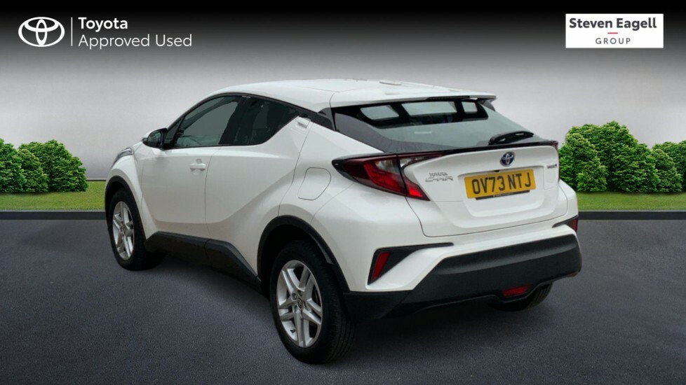 Toyota C-Hr 1.8 Vvt-h Icon Cvt Euro 6 Ss OV73NTJ White #4