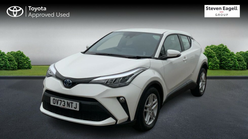 Toyota C-Hr 1.8 Vvt-h Icon Cvt Euro 6 Ss OV73NTJ White #3