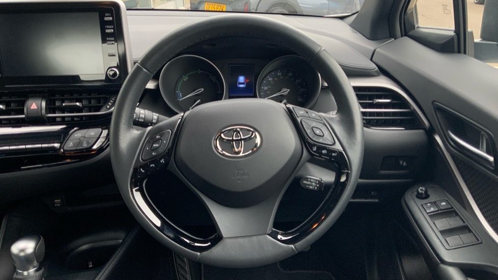 Toyota C-Hr 1.8 Vvt-h Icon Cvt Euro 6 Ss OV73NTJ White #6