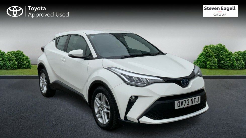 Toyota C-Hr 1.8 Vvt-h Icon Cvt Euro 6 Ss White