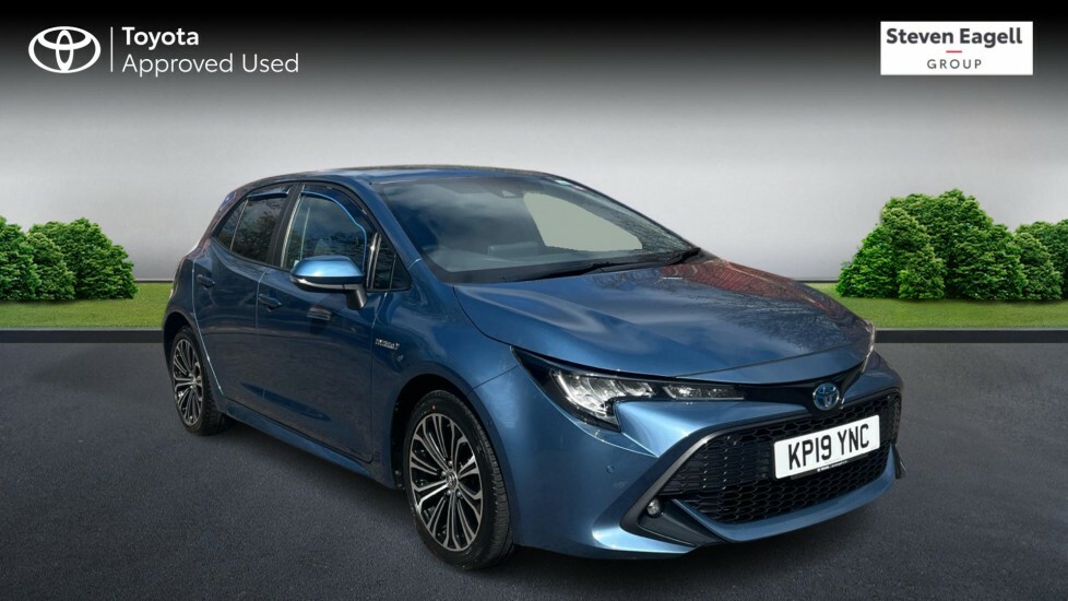 Toyota Corolla 1.8 Vvt-h Design Cvt Euro 6 Ss Blue