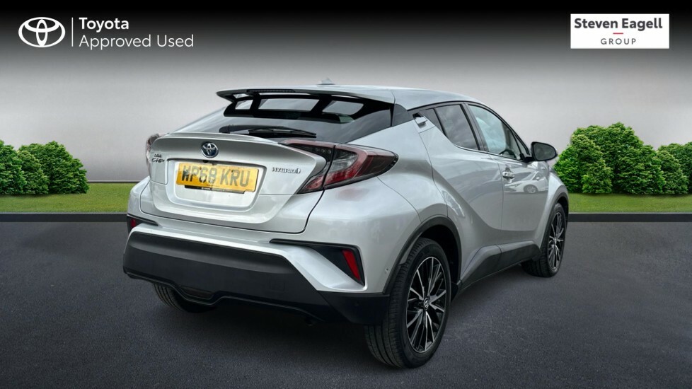 Toyota C-Hr 1.8 Vvt-h Excel Cvt Euro 6 Ss WP68KRU Silver #2