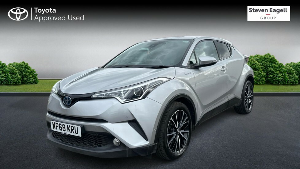 Toyota C-Hr 1.8 Vvt-h Excel Cvt Euro 6 Ss WP68KRU Silver #3