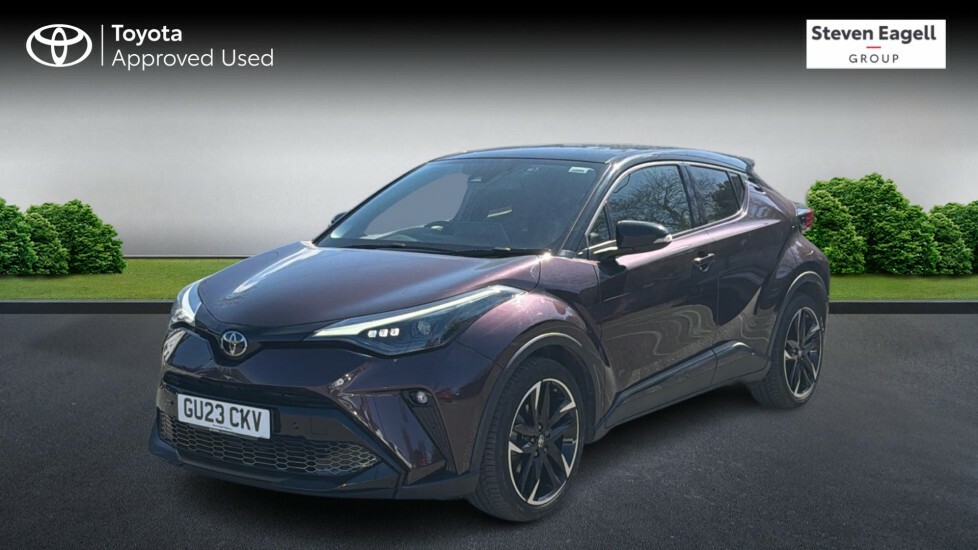 Toyota C-Hr 1.8 Vvt-h Gr Sport Cvt Euro 6 Ss GU23CKV Purple #3