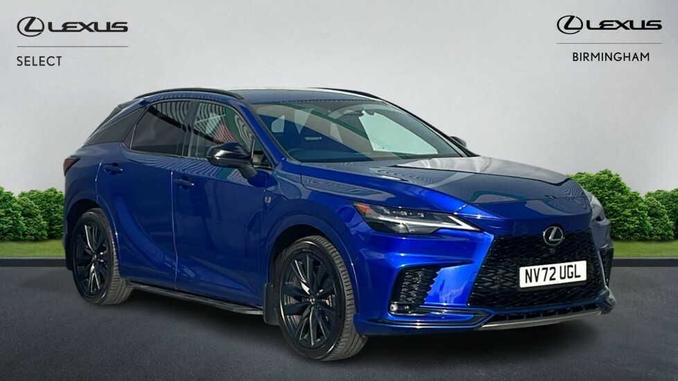 Lexus RX 2.4 500H Turbo F Sport Direct4 Euro 6 Ss 5 Blue