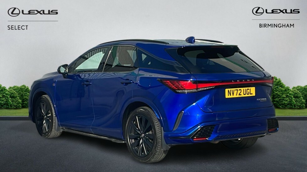 Lexus RX 2.4 500H Turbo F Sport Direct4 Euro 6 Ss 5 NV72UGL Blue #2