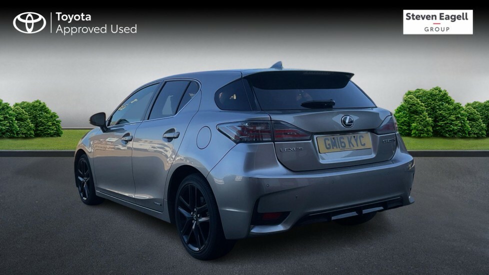 Lexus CT 1.8 200H Sport Cvt Euro 6 Ss Silver #4