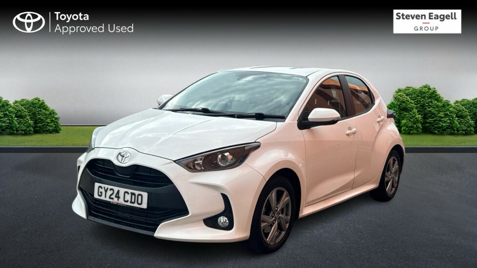 Toyota Yaris 1.5 Vvt-h Icon E-cvt Euro 6 Ss GY24CDO White #3