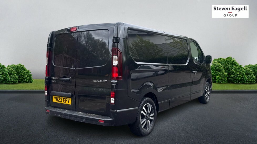 Renault Trafic 2.0 Dci Blue Ll30 Sport L2 H1 Euro 6 Ss YH23EFV Black #2