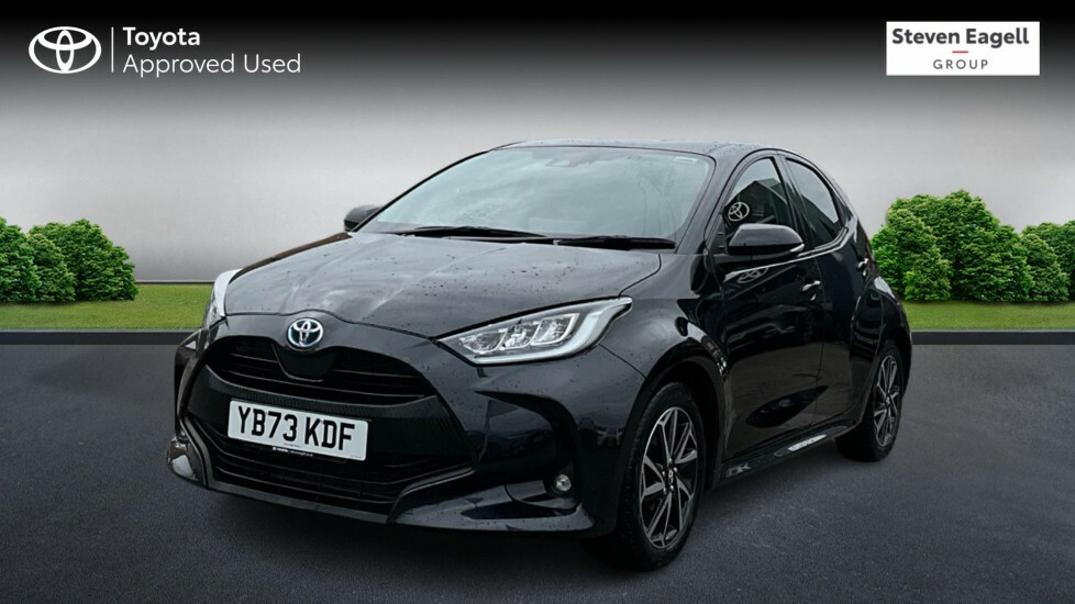 Toyota Yaris 1.5 Vvt-h Design E-cvt Euro 6 Ss YB73KDF Black #3