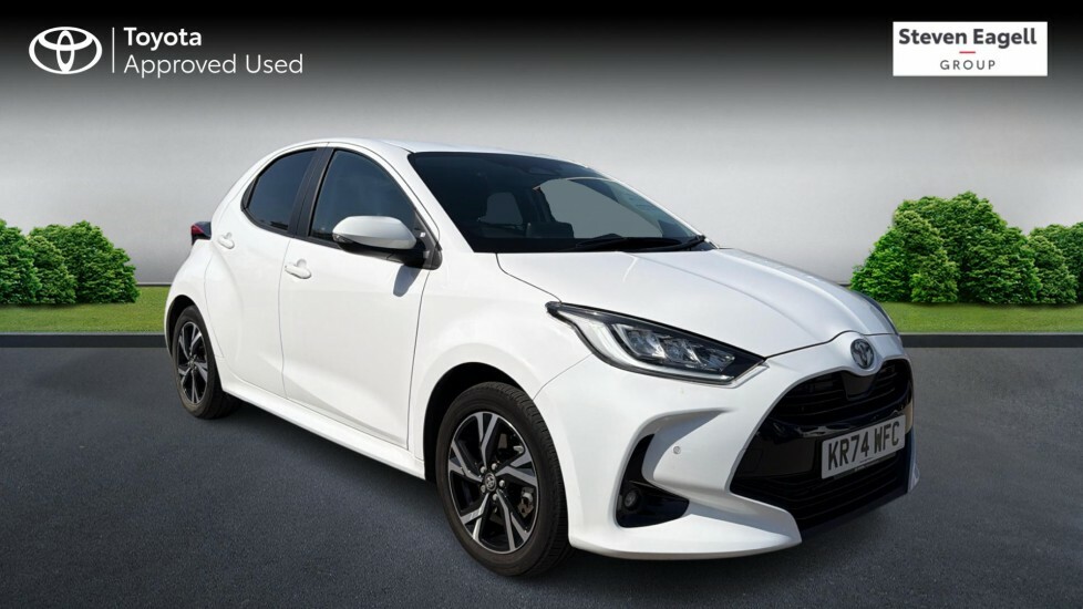 Toyota Yaris 1.5 Vvt-h Design Hatchback Hybrid E-cvt White