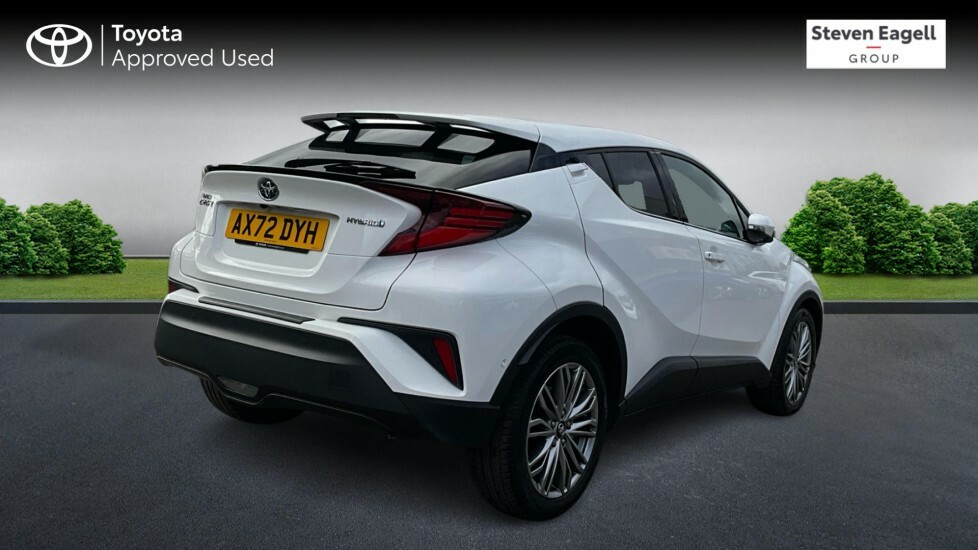 Toyota C-Hr 1.8 Vvt-h Excel Cvt Euro 6 Ss AX72DYH White #2