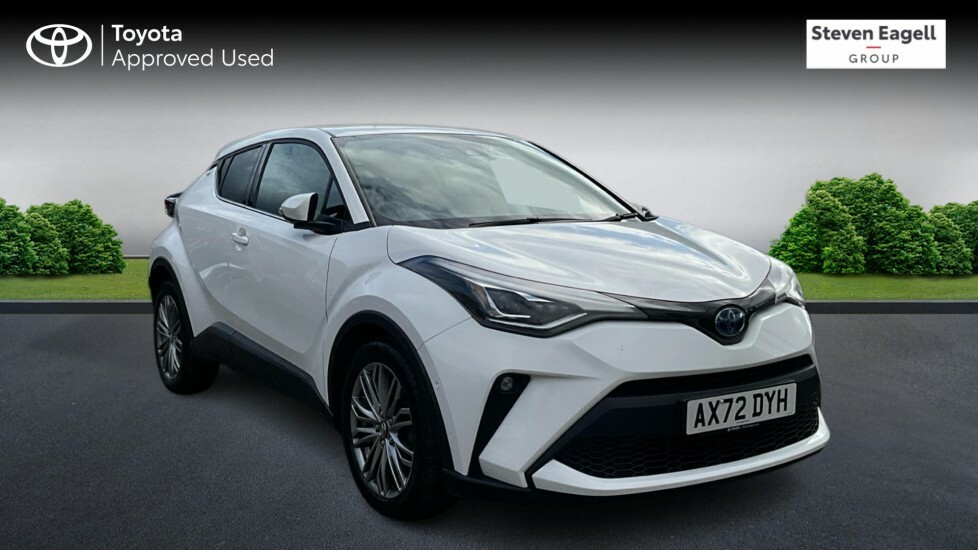 Toyota C-Hr 1.8 Vvt-h Excel Cvt Euro 6 Ss White