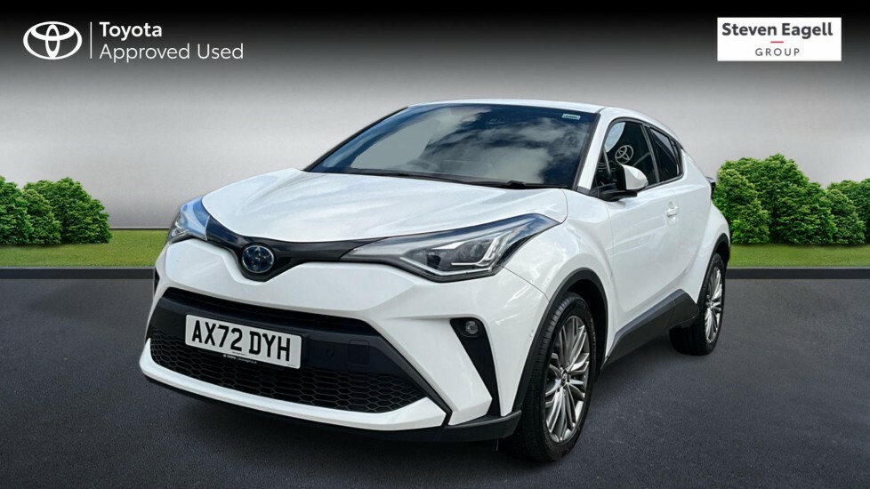 Toyota C-Hr 1.8 Vvt-h Excel Cvt Euro 6 Ss AX72DYH White #3
