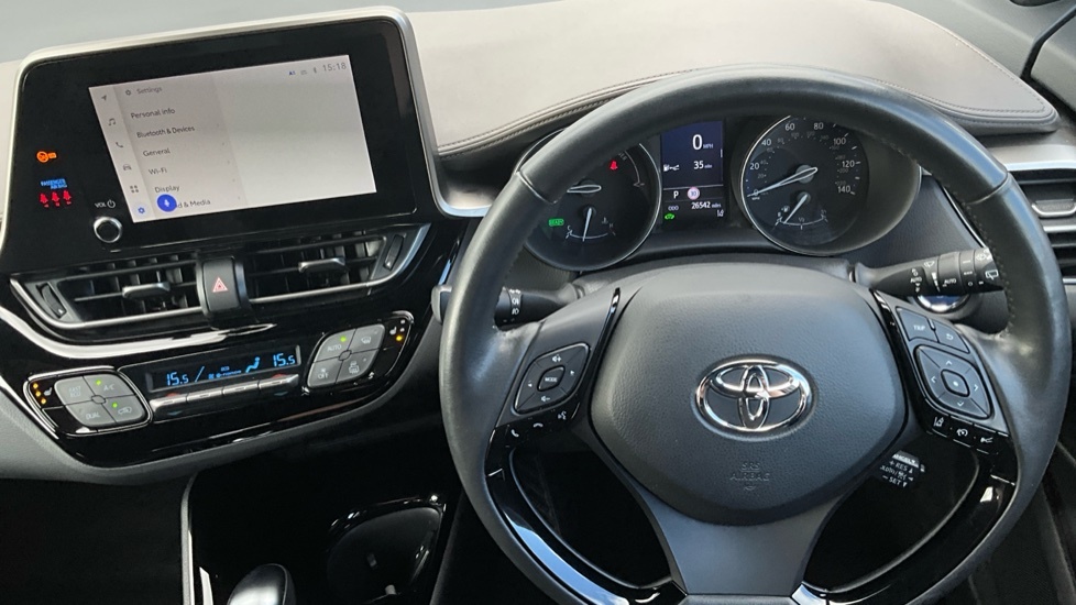 Toyota C-Hr 1.8 Vvt-h Excel Cvt Euro 6 Ss AX72DYH White #6