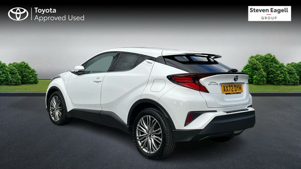 Toyota C-Hr 1.8 Vvt-h Excel Cvt Euro 6 Ss AX72DYH White #4