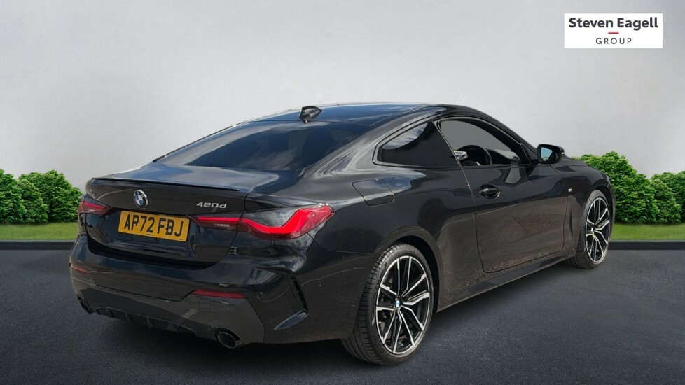 BMW 4 Series 2.0 420D Mht M Sport Xdrive Euro 6 Ss Black #2