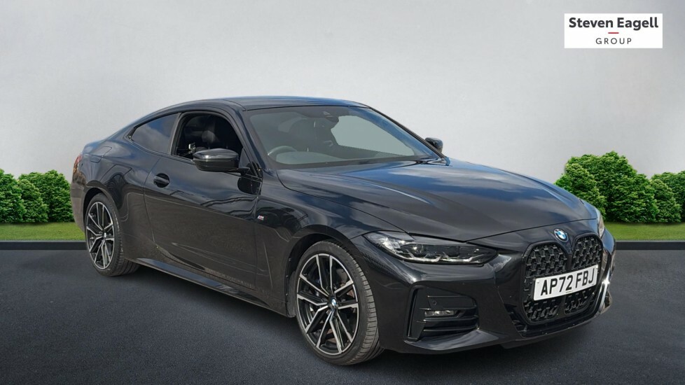 BMW 4 Series 2.0 420D Mht M Sport Xdrive Euro 6 Ss Black