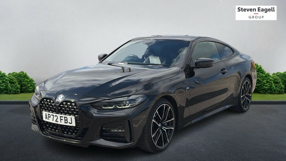 BMW 4 Series 2.0 420D Mht M Sport Xdrive Euro 6 Ss Black #3