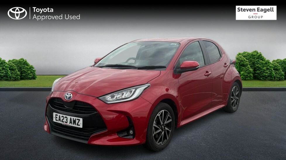 Toyota Yaris 1.5 Hybrid Design Cvt EA23AWZ Red #3
