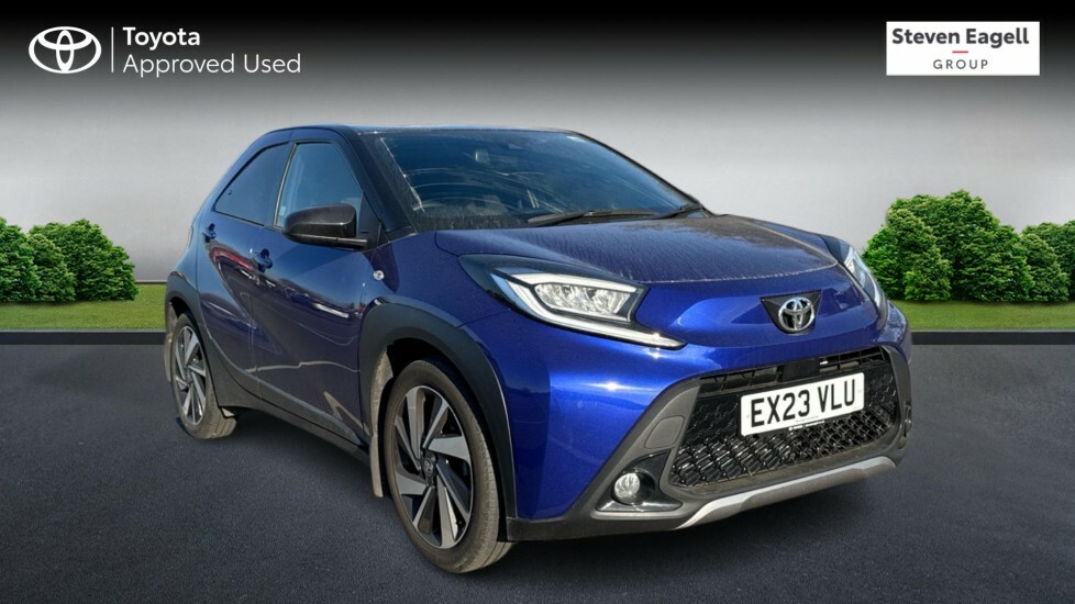 Toyota Aygo X 1.0 Vvt-i Exclusive Euro 6 Ss Blue