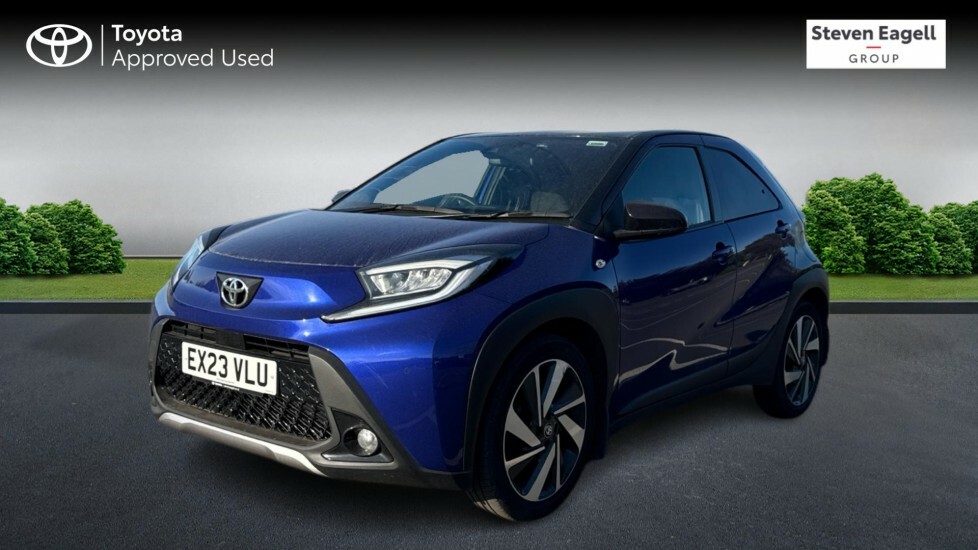 Toyota Aygo X 1.0 Vvt-i Exclusive Euro 6 Ss EX23VLU Blue #3