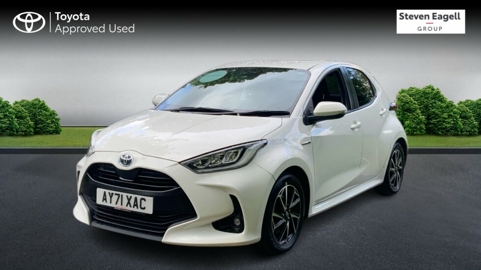 Toyota Yaris 1.5 Vvt-h Design E-cvt Euro 6 Ss AY71XAC White #6