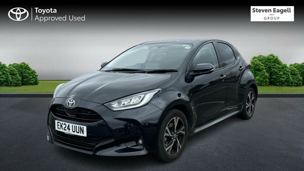 Toyota Yaris 1.5 Vvt-h Design E-cvt Euro 6 Ss EK24UUN Black #3