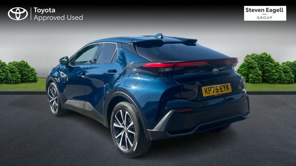 Toyota C-Hr 1.8 Vvt-h Design Cvt Euro 6 Ss KP75EYK Blue #4