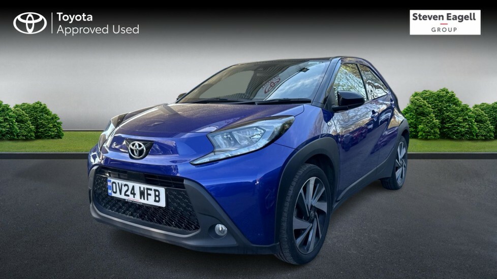 Toyota Aygo X 1.0 Vvt-i Edge X-shift Euro 6 Ss OV24WFB Blue #3
