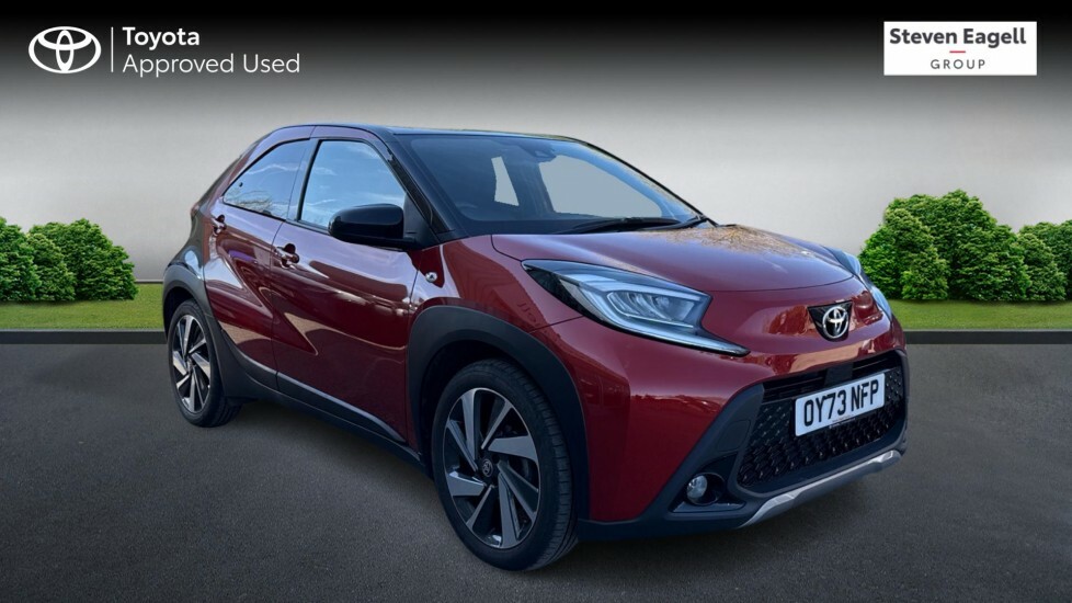 Toyota Aygo X 1.0 Vvt-i Exclusive X-shift Euro 6 Ss Red