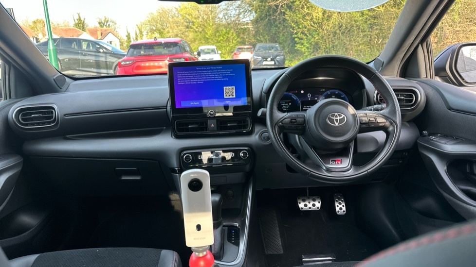 Toyota Yaris 1.5 Vvt-h Gr Sport E-cvt Euro 6 Ss BP74UAU Grey #6