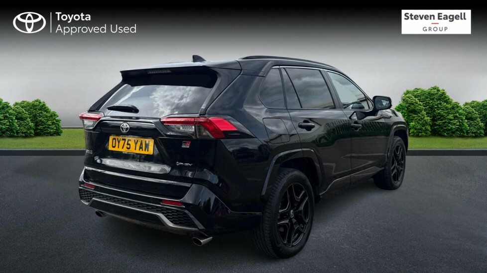 Toyota Rav 4 2.5 Vvt 18.1Kwh Gr Sport Cvt 4Wd Euro 6 Ss OY75YAW Black #2