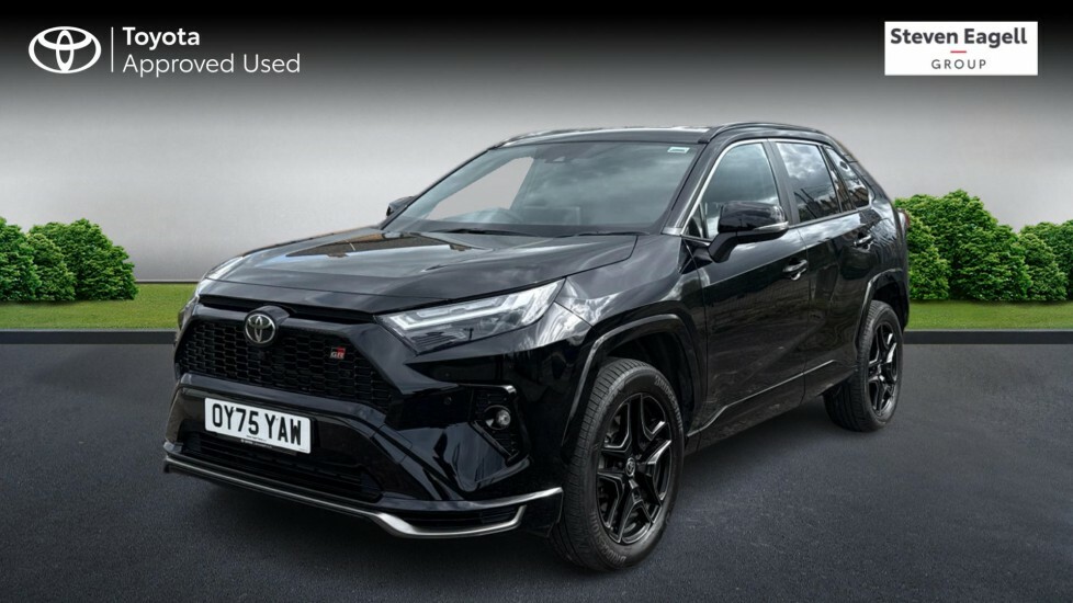 Toyota Rav 4 2.5 Vvt 18.1Kwh Gr Sport Cvt 4Wd Euro 6 Ss OY75YAW Black #3
