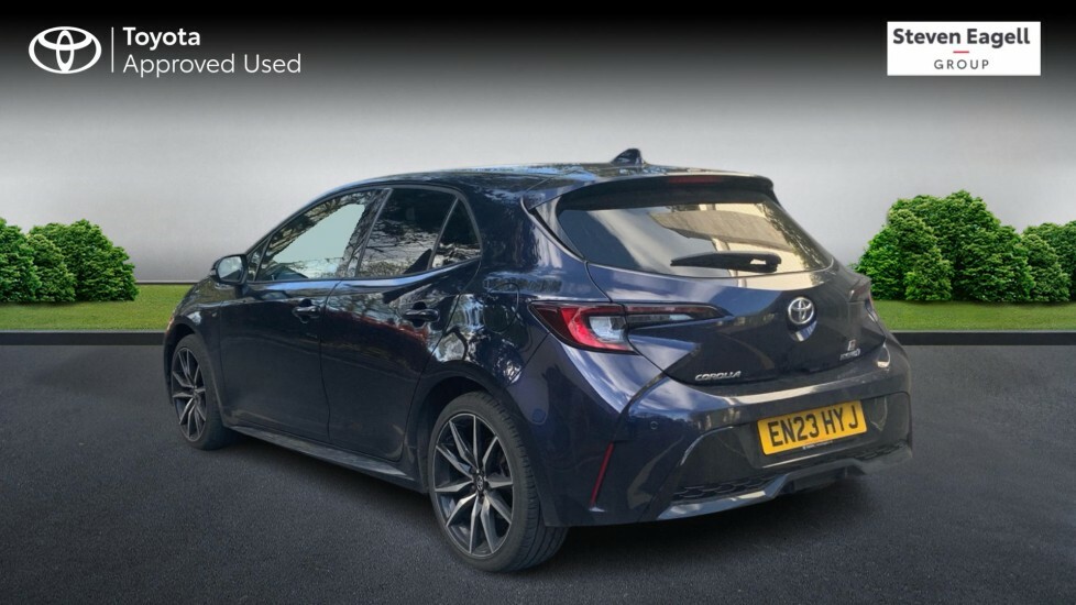 Toyota Corolla 1.8 Vvt-h Gr Sport Cvt Euro 6 Ss EN23HYJ Blue #4