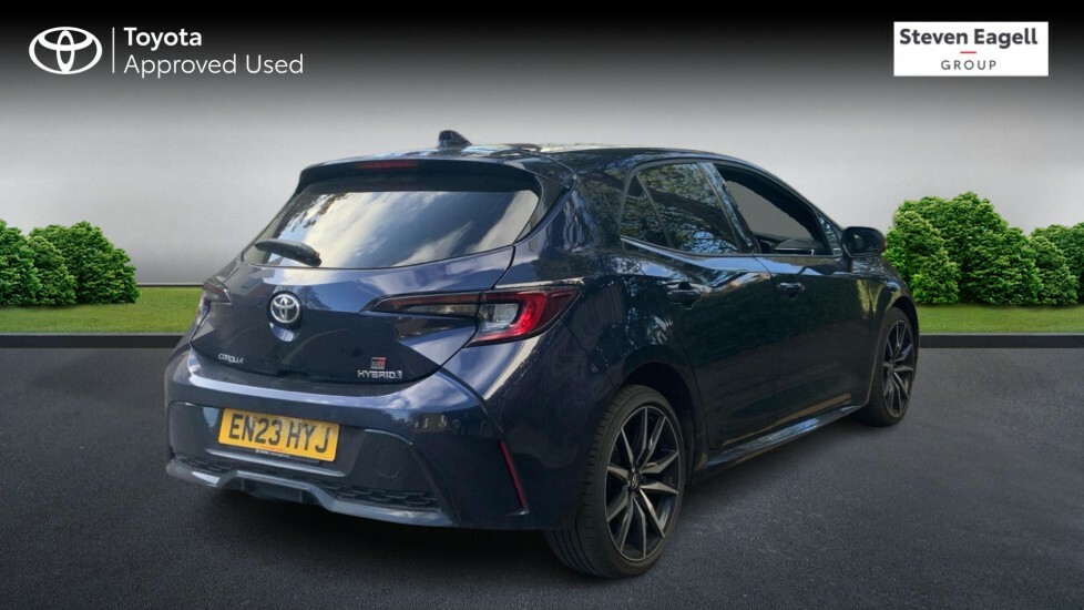 Toyota Corolla 1.8 Vvt-h Gr Sport Cvt Euro 6 Ss EN23HYJ Blue #2